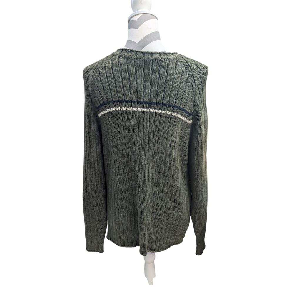 Vintage Eddie Bauer Sweater Mens Small Green